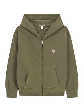Guess Guess Суитшърт L6BQ20 K8106 Зелен Regular Fit