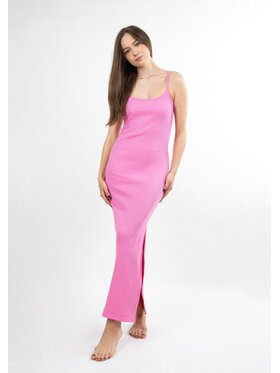DKaren Sport DKaren Sport Sukienka codzienna SDK-K-P7 Różowy Classic Fit