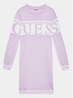 Guess Guess Haljina za svaki dan J3YK03 Z38B0 Ljubičasta Regular Fit