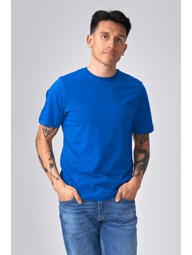 TeeShoppen TeeShoppen T-Shirt 'Basic Collection' Niebieski Regular Fit
