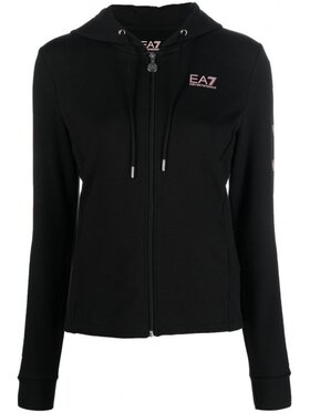 EA7 Emporio Armani EA7 Emporio Armani Mikina 6LTM28 TJJRZ 0200 Černá Regular Fit