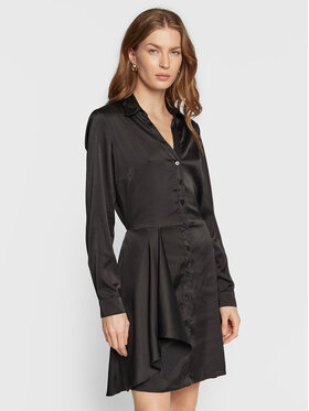Guess Guess Marškinių tipo suknelė Alya W2BK83 WF1T2 Juoda Regular Fit