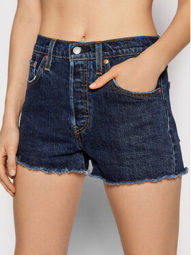 Levi's® Levi's® Szorty jeansowe 501® Original 56327-0222 Granatowy Regular Fit