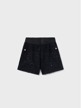 Mayoral Mayoral Pantaloncini di tessuto 7.967 Nero Regular Fit