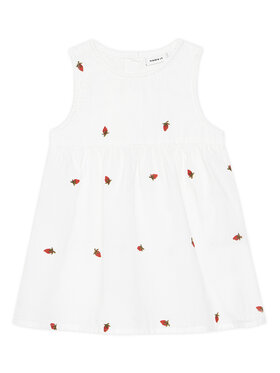 NAME IT NAME IT Rochie de zi Derilla 13240054 Alb Regular Fit