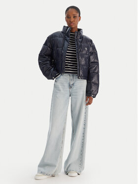 Calvin Klein Jeans Calvin Klein Jeans Winterjacke Shine Crop LV047D504G Dunkelblau Regular Fit