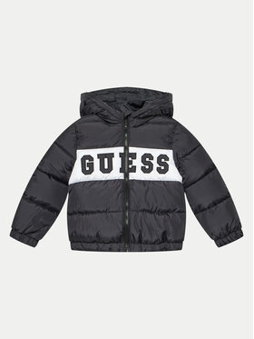 Guess Guess Giubbotto piumino N4YL10 WGB60 Nero Regular Fit