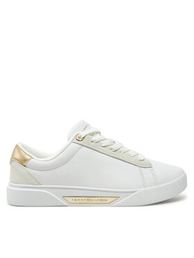Tommy Hilfiger Tommy Hilfiger Sneakersy Chic Court Sneaker FW0FW08382 Bílá