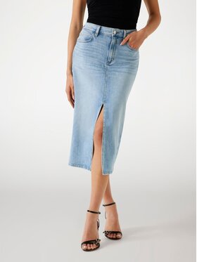 Guess Guess Spódnica 176609 Niebieski Classic Fit