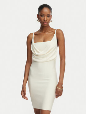 Guess Guess Každodenní šaty 181217 Bílá Classic Fit