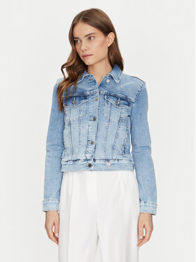 Guess Guess Τζιν μπουφάν W5RN01 D5L71 Μπλε Regular Fit