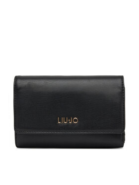 Liu Jo Liu Jo Великий жіночий гаманець Ecs M Bifold AA5215 E0015 Чорний