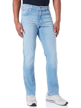 Wrangler Wrangler Jeansy TEXAS SLIM Niebieski Slim Fit