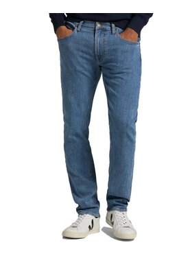 Lee Lee Jeansy DAREN ZIP FLY Niebieski Straight Fit