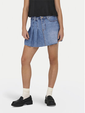 ONLY ONLY Jeansrock Kadie 15345569 Blau Regular Fit