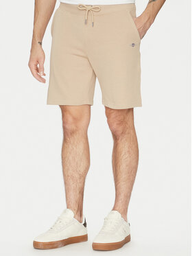 Gant Gant Спортни шорти Shield 2009027 Бежов Regular Fit