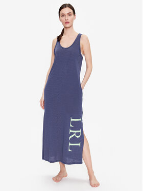 Lauren Ralph Lauren Lauren Ralph Lauren Cămașă de noapte ILN02240 Bleumarin Regular Fit
