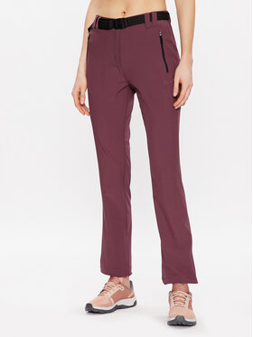 CMP CMP Outdoor hlače 3T59036 Tamnocrvena Regular Fit