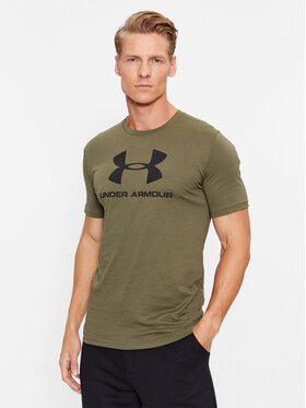 Under Armour Under Armour T-Shirt Ua Sportstyle Logo Ss 1329590 Khaki Loose Fit