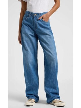 Lee Lee Jeansy Rider Loose Niebieski Loose Fit