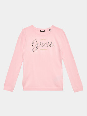 Guess Guess Džemper J3YR05 Z2NQ2 Ružičasta Regular Fit