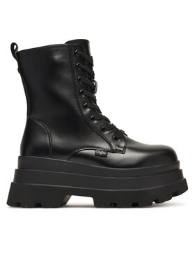 Buffalo Buffalo Ghete Jupiter Lace Up Mid 1622609 Negru