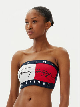 Tommy Hilfiger Tommy Hilfiger Biustonosz bezfiszbinowy UW0UW05608 Granatowy