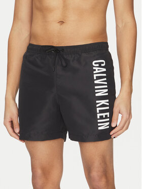 Calvin Klein Swimwear Calvin Klein Swimwear Badeshorts KM0KM01092 Schwarz Regular Fit