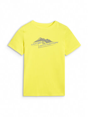 4F 4F T-Shirt APRES SKI Żółty Regular Fit
