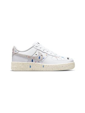 Nike Nike Buty halowe Air Force 1 LOW LV8 3 GS Biały