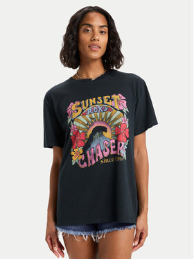 Roxy Roxy T-shirt ERJZT06023 Nero Regular Fit