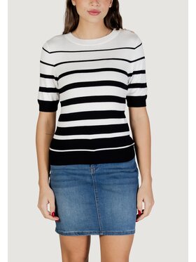 Morgan Morgan Pullover 261-MLOL Weiß Regular Fit