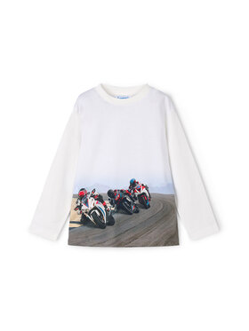 Mayoral Mayoral Blūze 4094 Balts Regular Fit