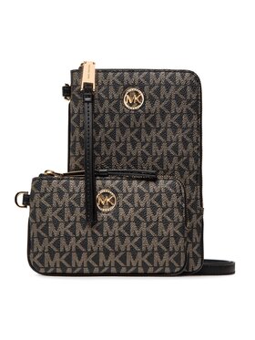 MICHAEL Michael Kors MICHAEL Michael Kors Etui na telefon Heritage 34F2G5HN6O Czarny