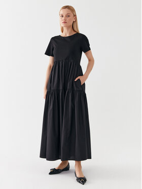 Weekend Max Mara Weekend Max Mara Kleid für den Alltag Palmira 2356260139 Schwarz Regular Fit