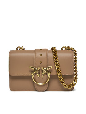 Pinko Pinko Rankinė Love One Mini C AI 23-24 PLTT 100058 A0F1 Ruda