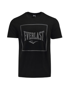 Everlast Everlast T-Shirt 291J86 Czarny Comfortable Fit