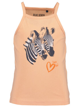 Blue Seven Blue Seven Top 700043 X Oranžová Regular Fit