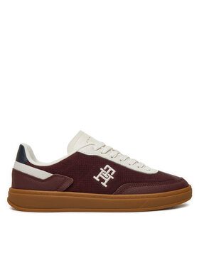 Tommy Hilfiger Tommy Hilfiger Sneakersy Heritage Sneaker Perf FW0FW08380 Bordó