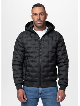 PITBULL PITBULL Kurtka przejściowa FISK Czarny Regular Fit