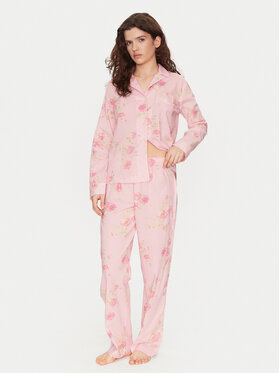 LAUREN RALPH LAUREN LAUREN RALPH LAUREN Piżama ILN92403 Różowy Regular Fit