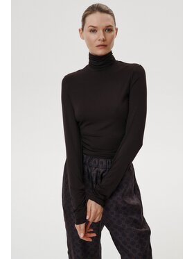 MARI PRETI MARI PRETI Bluzka LISARA Brązowy Loose Fit