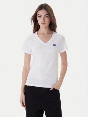 HUGO Hugo Tricou Classic 50513667 Alb Regular Fit