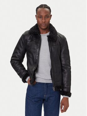 Guess Guess Kożuch M5BL28 W2310 Czarny Regular Fit