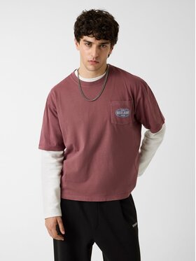 Guess Guess T-Shirt 183252 Červená Classic Fit