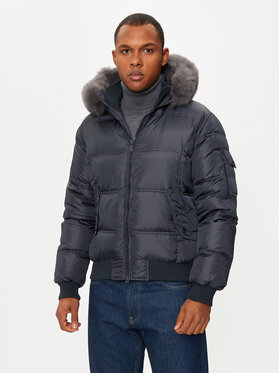 Bomboogie Bomboogie Vatovaná bunda JM603VTNIW3 Tmavomodrá Regular Fit