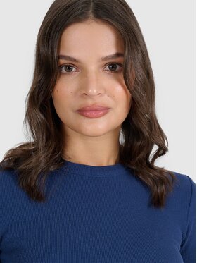 4F 4F T-shirt 4FRSS25TTSHF2749-30S Blu Slim Fit