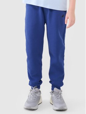 4F 4F Spodnie dresowe 4FJWSS25TTROM1112-36S Niebieski Regular Fit