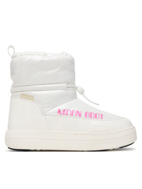 Moon Boot Moon Boot Cizme de zăpadă Jr Park Tube Mid Glitter Wp 80D3440110 S Alb