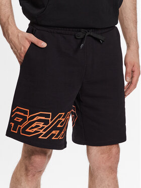 John Richmond John Richmond Pantaloncini sportivi UMP23012BE Nero Regular Fit